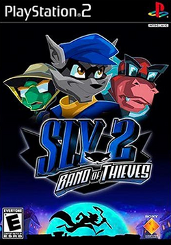 Sly 2 Band of Thieves original cover